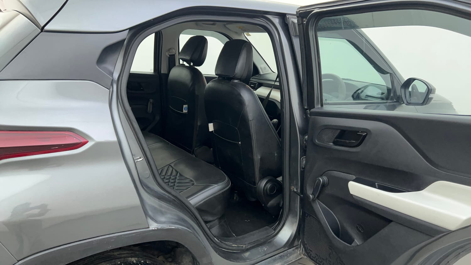 Used 2022 Tata Punch Pure Rhythm Pack MT Petrol Manual interior RIGHT SIDE REAR DOOR CABIN VIEW