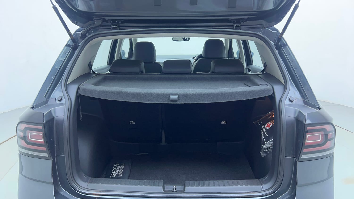 Used 2022 Volkswagen Taigun Topline 1.0 TSI AT Petrol Automatic interior DICKY INSIDE VIEW