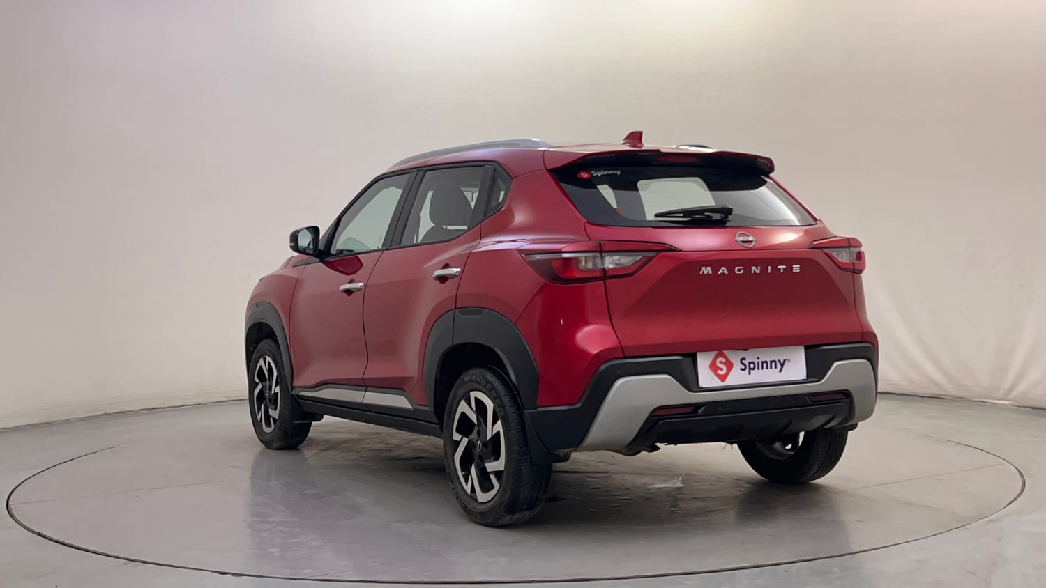 Used 2024 Nissan Magnite XV Petrol Manual exterior LEFT REAR CORNER VIEW