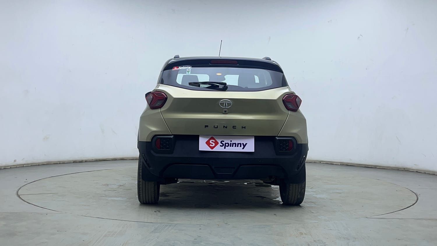 Used 2022 Tata Punch Kaziranga Creative MT Petrol Manual exterior BACK VIEW