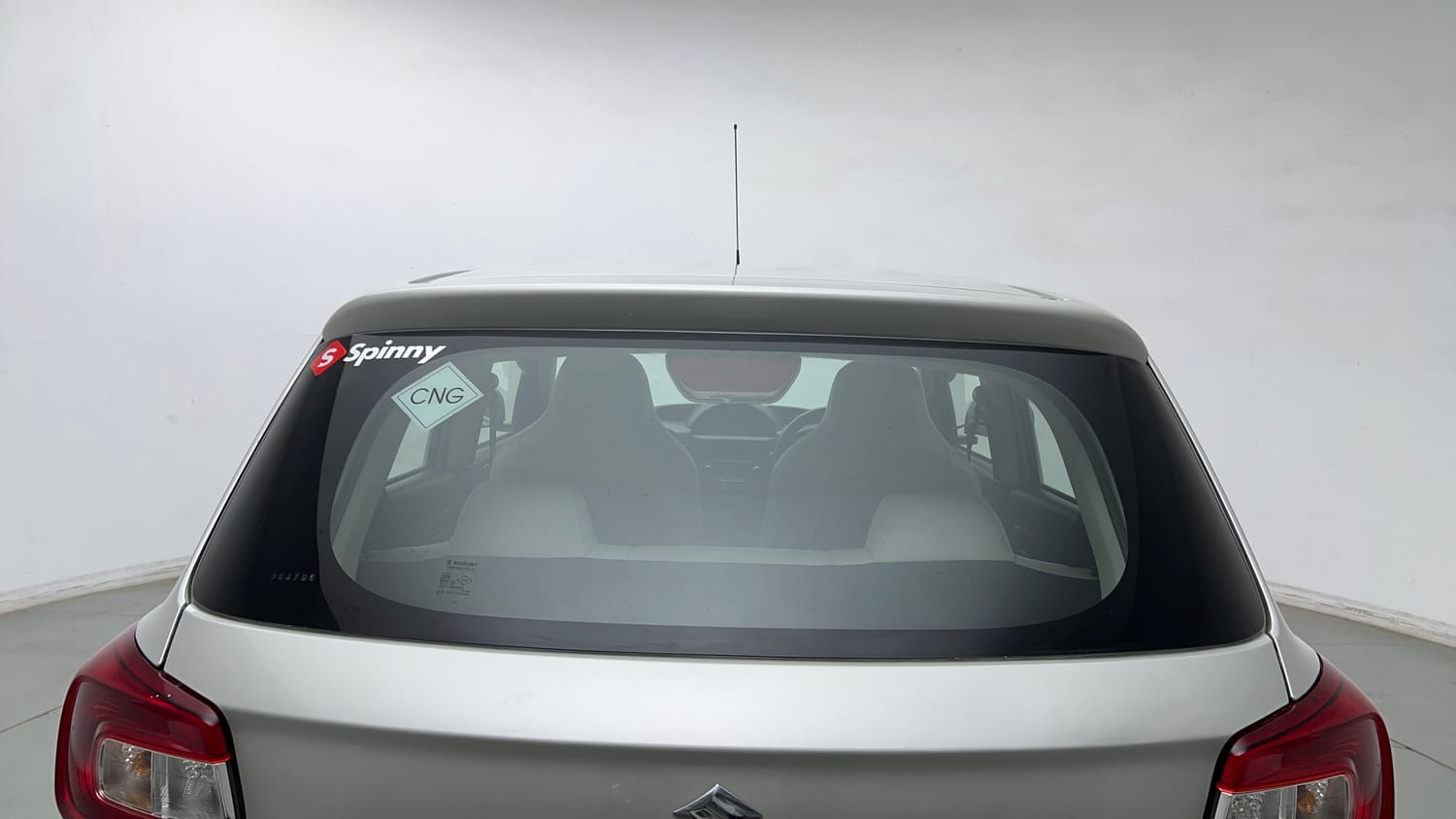 Used 2022 Maruti Suzuki S-Presso VXi (O) CNG Cng Manual exterior BACK WINDSHIELD VIEW