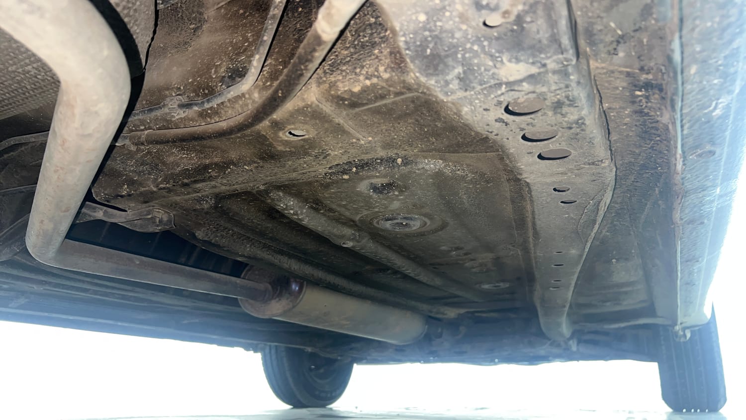 Used 2019 Maruti Suzuki Wagon R LXi 1.0 CNG Cng Manual extra REAR RIGHT UNDERBODY VIEW