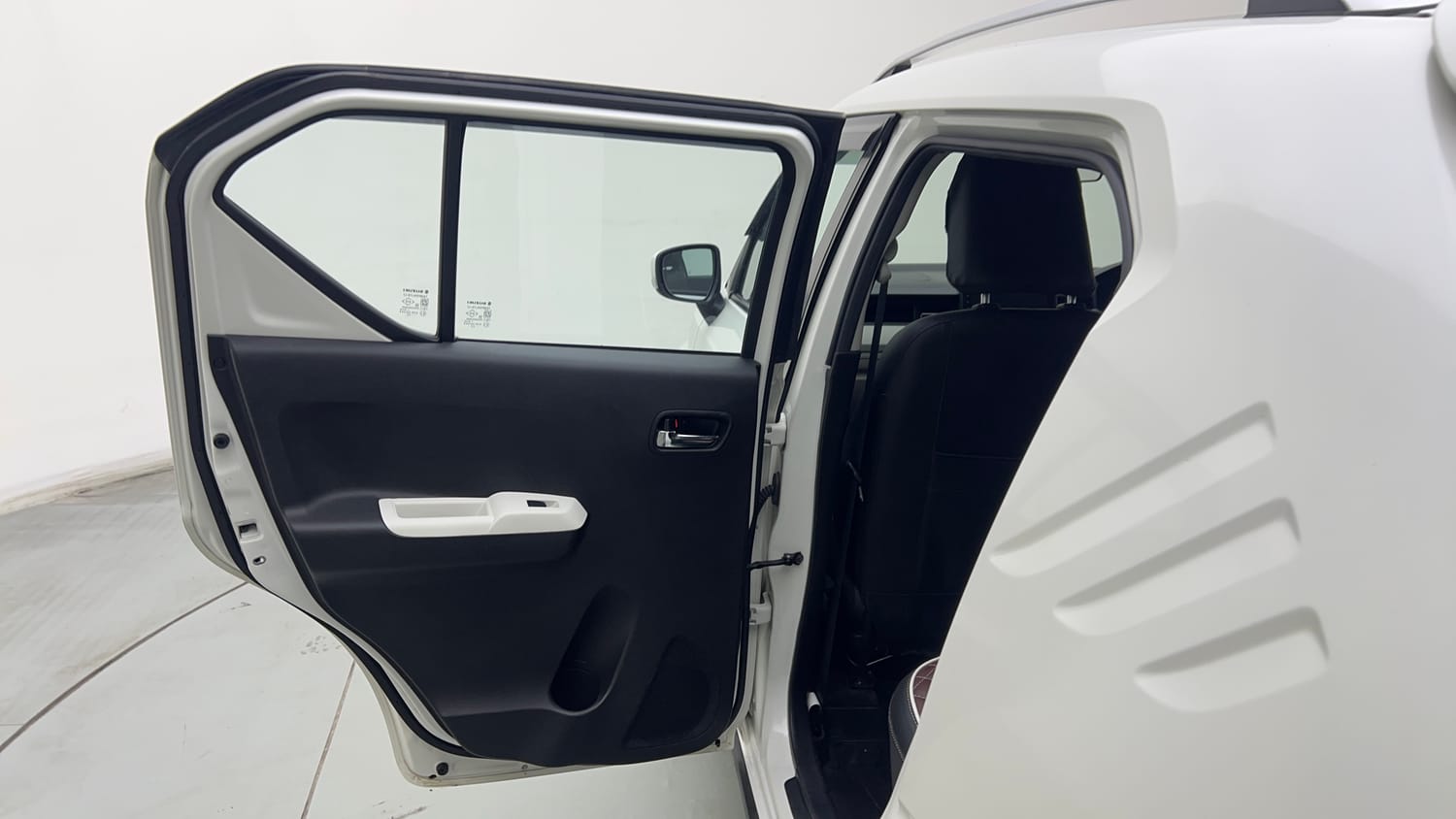 Used 2026 Maruti Suzuki Ignis Delta 1.2 MT Petrol Manual interior LEFT REAR DOOR OPEN VIEW