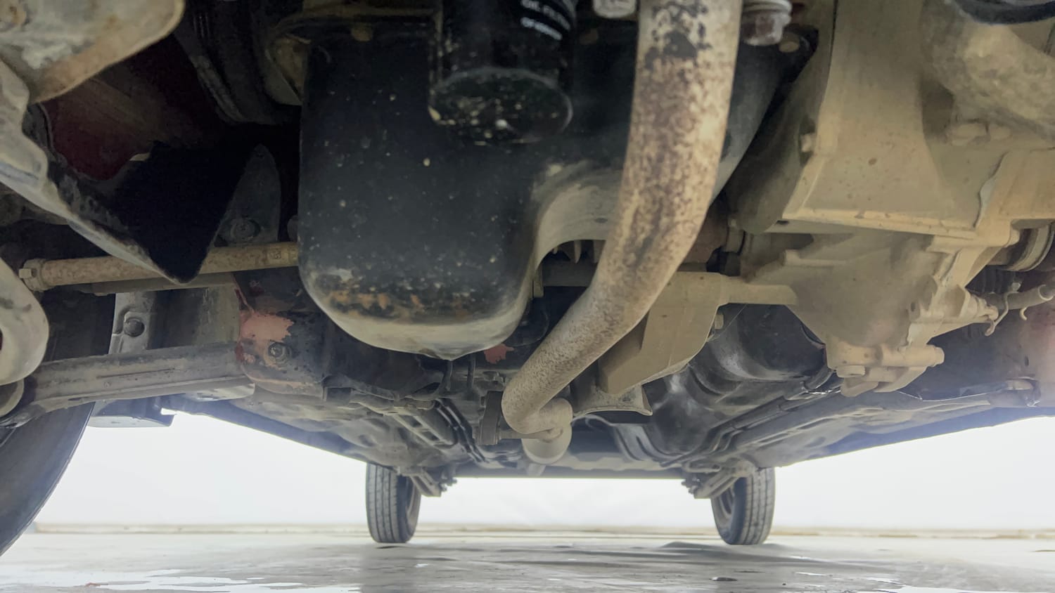 Used 2021 Maruti Suzuki Alto 800 LXi Petrol Manual extra FRONT LEFT UNDERBODY VIEW