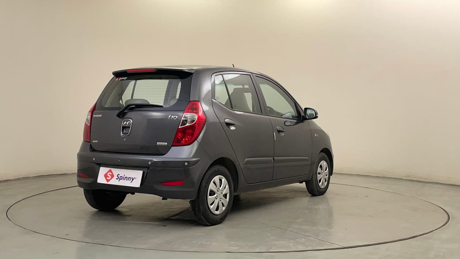 Used 2012 Hyundai i10 Sportz 1.2 AT Kappa2 Petrol Automatic exterior RIGHT REAR CORNER VIEW