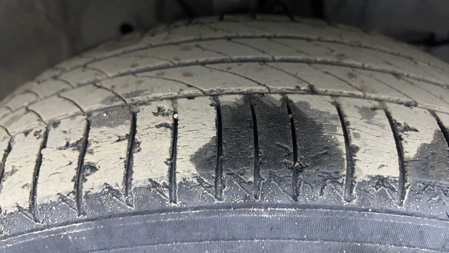 Used 2021 Honda WR-V VX MT Diesel Diesel Manual tyres RIGHT FRONT TYRE TREAD VIEW
