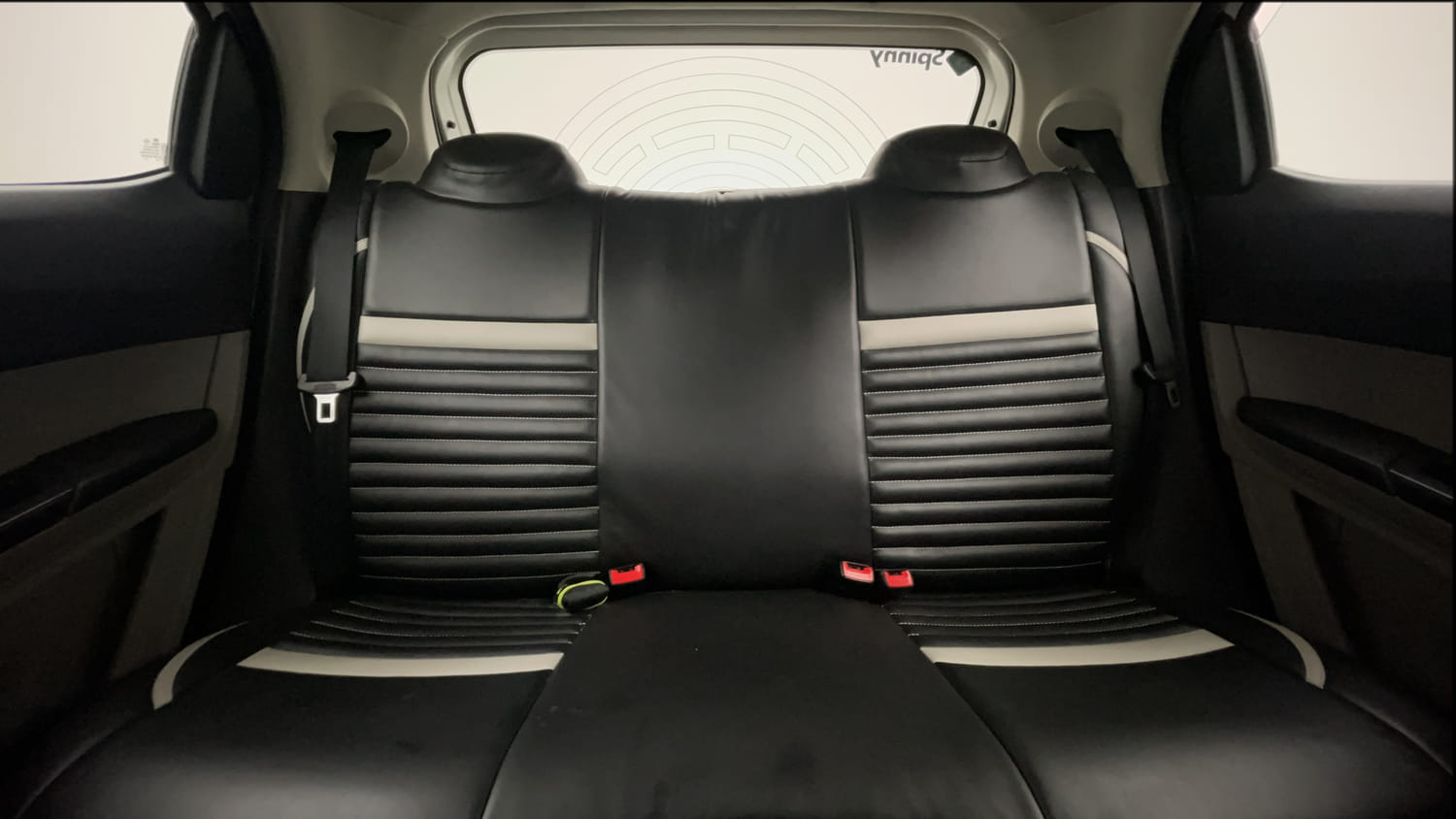 Used 2016 Tata Tiago Revotron XZ Petrol Manual interior REAR SEAT CONDITION VIEW