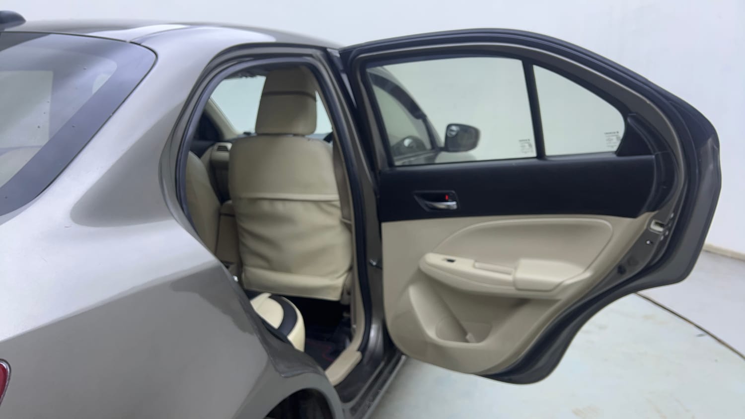 Used 2017 Maruti Suzuki Dzire VXi AMT Petrol Automatic interior RIGHT REAR DOOR OPEN VIEW