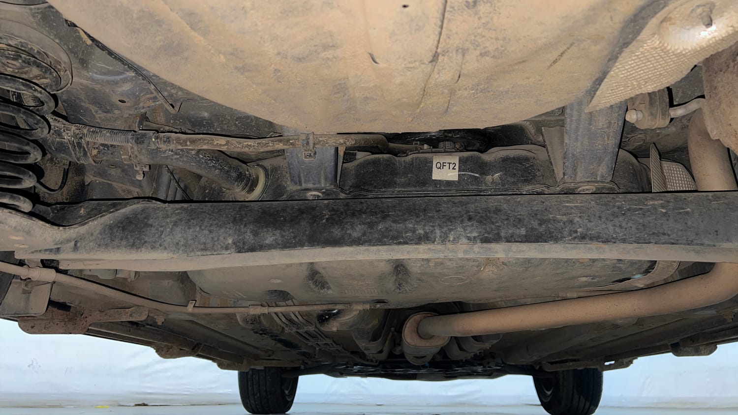 Used 2022 Hyundai Venue SX Plus 1.0 Turbo DCT Petrol Automatic extra REAR UNDERBODY VIEW (TAKEN FROM REAR)