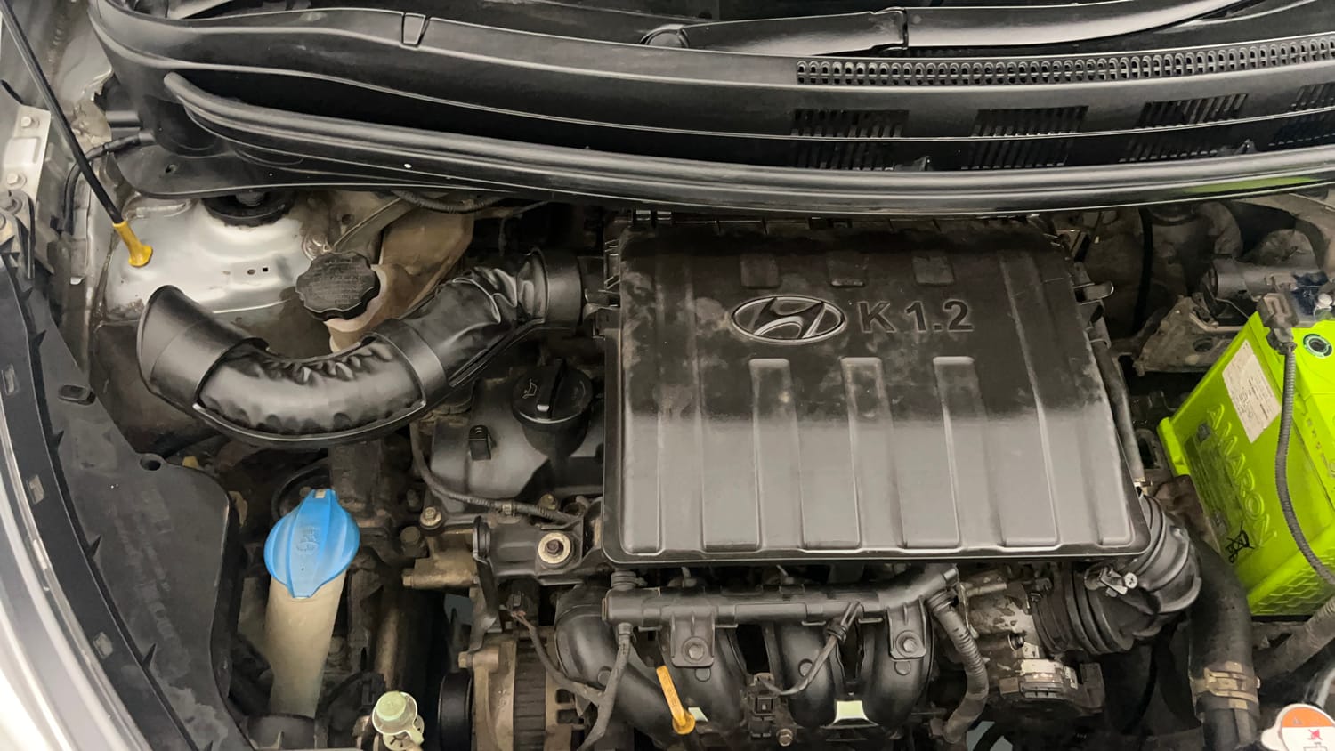 Used 2019 Hyundai Xcent SX Petrol Manual engine ENGINE RIGHT SIDE VIEW