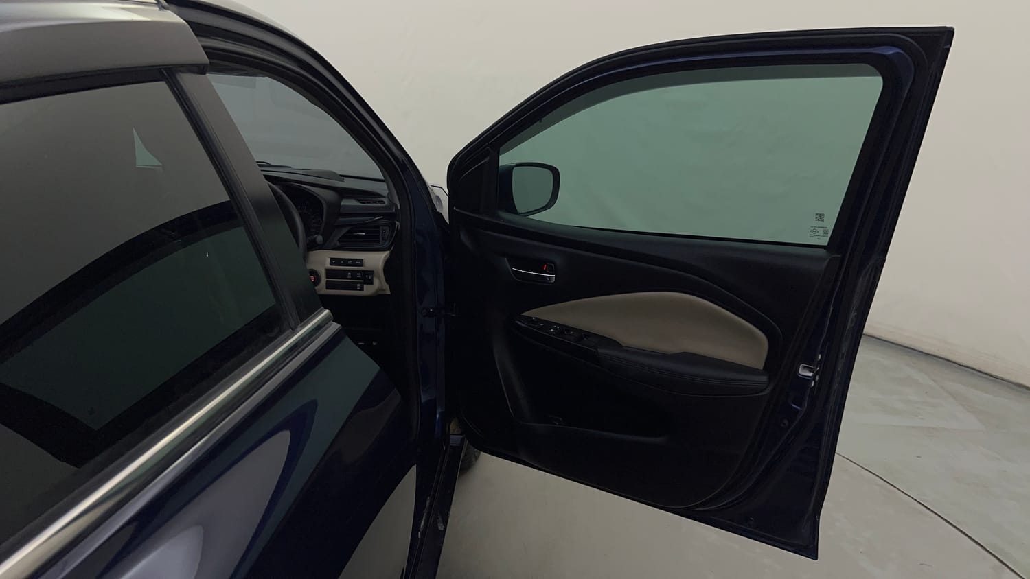 Used 2024 Toyota Glanza V AMT Petrol Automatic interior RIGHT FRONT DOOR OPEN VIEW