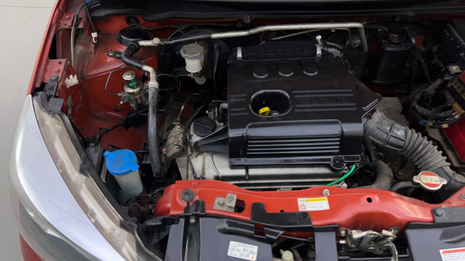 Used 2015 Maruti Suzuki Celerio VXi AMT Petrol Automatic engine ENGINE RIGHT SIDE VIEW