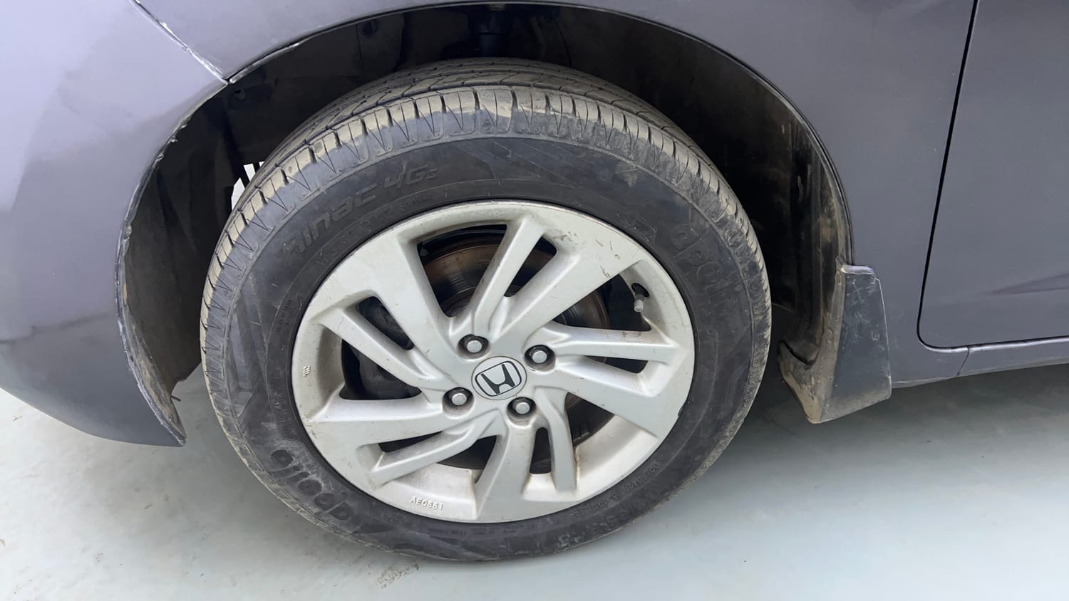 Used 2018 Honda Jazz VX Diesel Diesel Manual tyres LEFT FRONT TYRE RIM VIEW