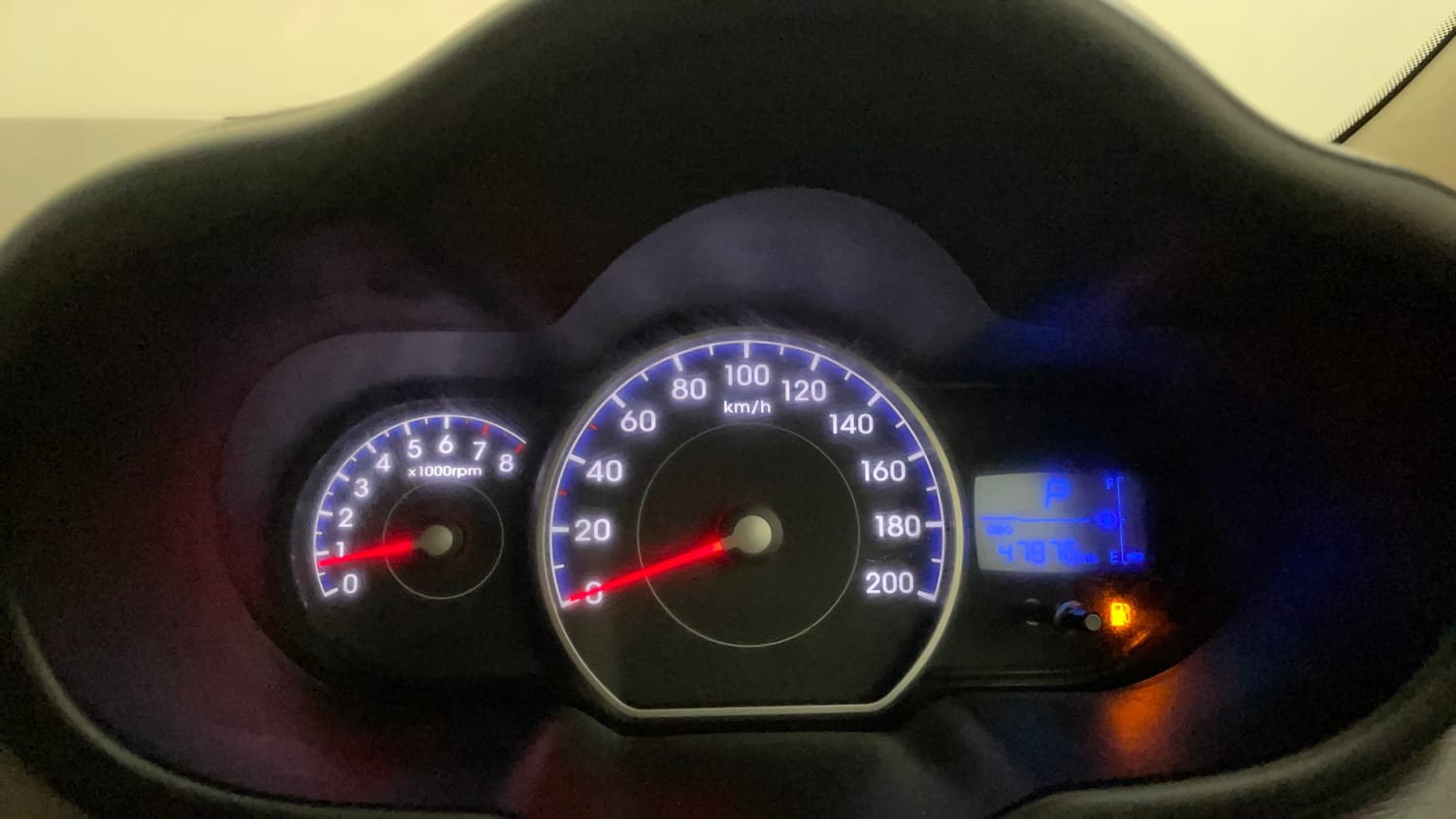 Used 2012 Hyundai i10 Sportz 1.2 AT Kappa2 Petrol Automatic interior CLUSTERMETER VIEW