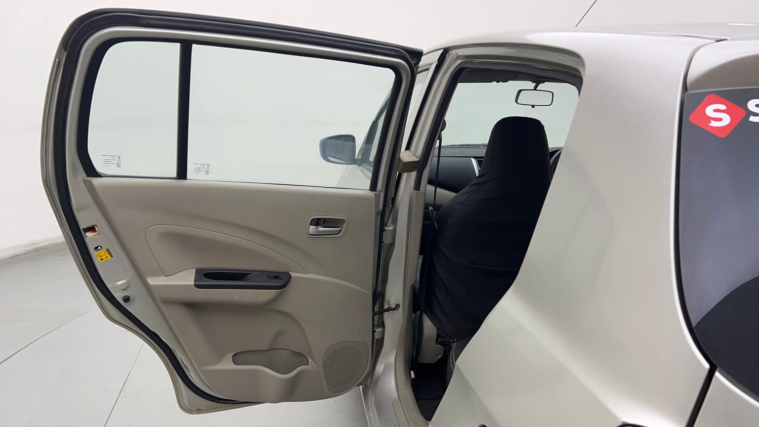 Used 2015 Maruti Suzuki Celerio VXi CNG Cng Manual interior LEFT REAR DOOR OPEN VIEW
