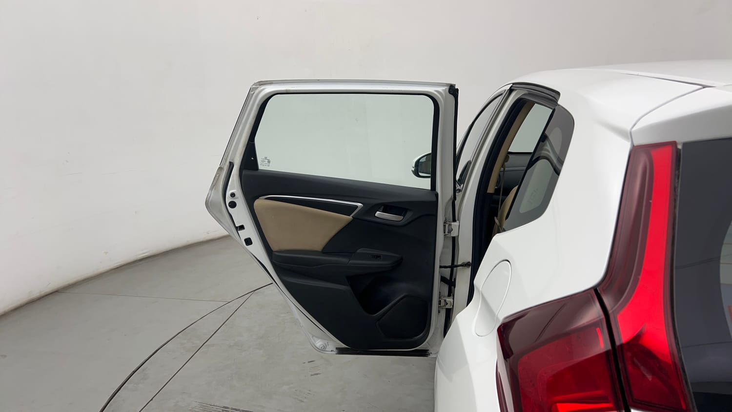 Used 2016 Honda Jazz V AT Petrol Petrol Automatic interior LEFT REAR DOOR OPEN VIEW