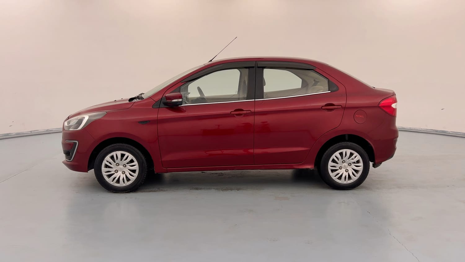 Used 2019 Ford Figo Aspire Trend Plus 1.2 Ti-VCT Petrol Manual exterior LEFT SIDE VIEW