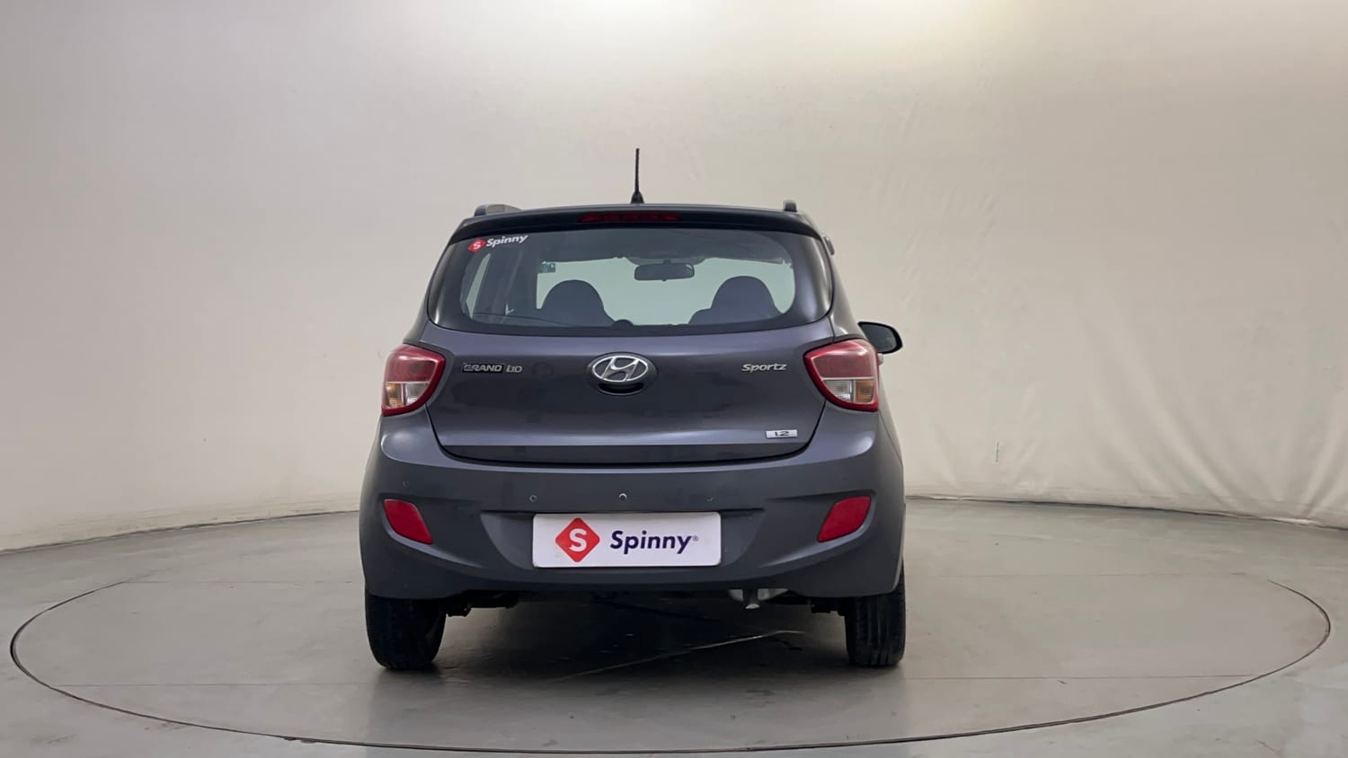 Used 2014 Hyundai Grand i10 Sportz 1.2 Kappa VTVT Petrol Manual exterior BACK VIEW