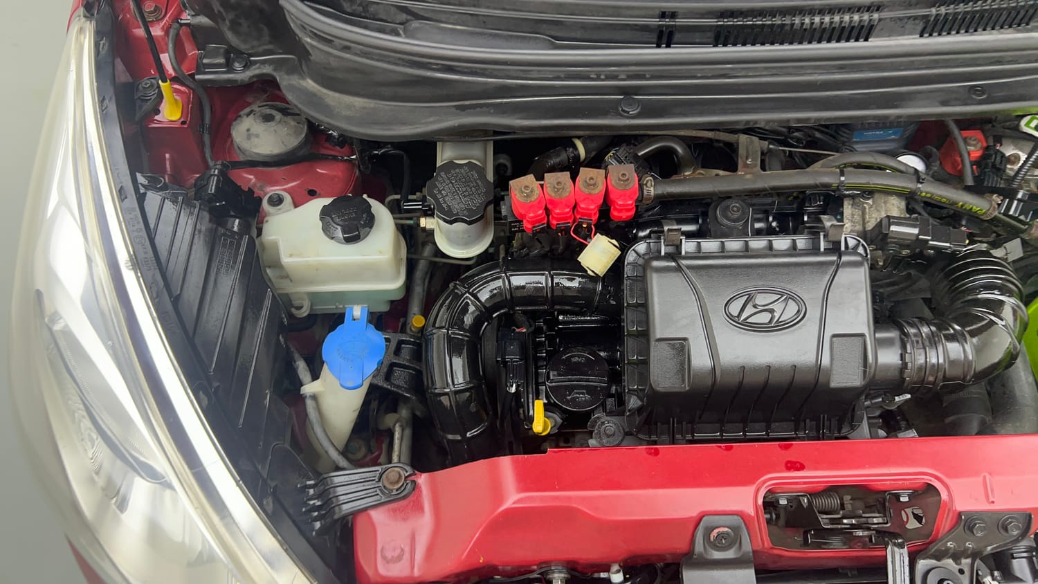 Used 2017 Hyundai Eon Era +  CNG (Outside Fitted) Cng Manual engine ENGINE RIGHT SIDE VIEW