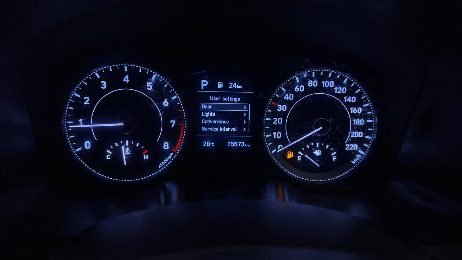 Used 2022 Hyundai Venue SX Plus 1.0 Turbo DCT Petrol Automatic interior CLUSTERMETER VIEW