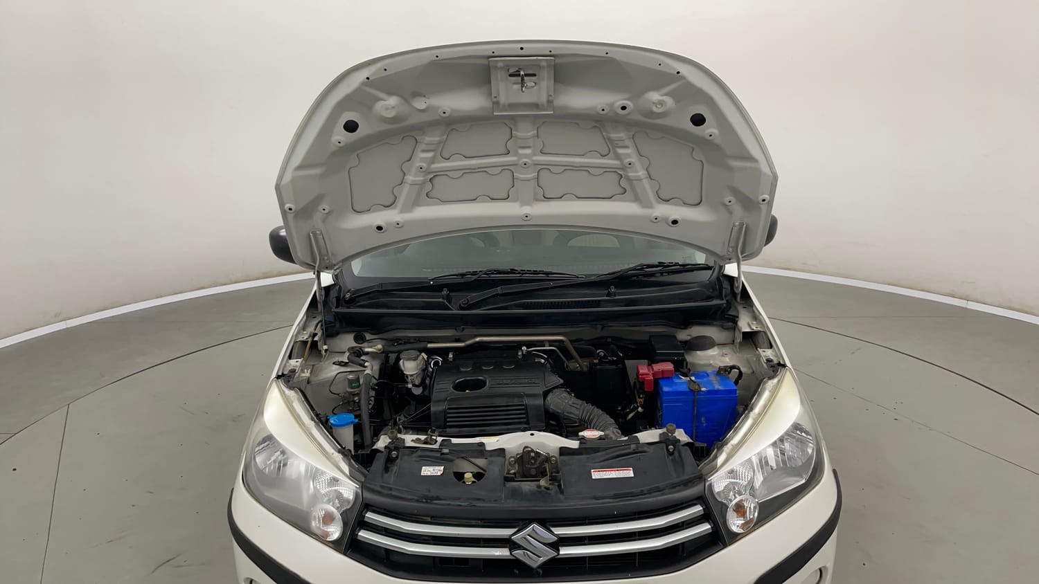 Used 2016 Maruti Suzuki Celerio VXi Petrol Manual engine ENGINE & BONNET OPEN FRONT VIEW