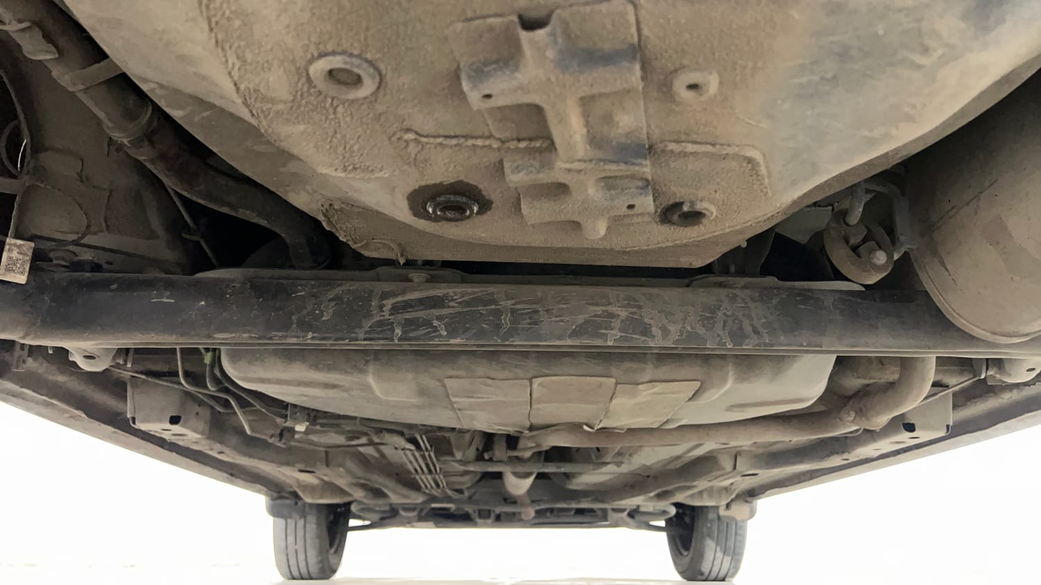 Used 2022 Tata Tiago XT CNG Cng Manual extra REAR UNDERBODY VIEW (TAKEN FROM REAR)