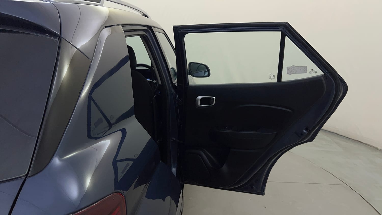 Used 2022 Hyundai Venue SX Plus 1.0 Turbo DCT Petrol Automatic interior RIGHT REAR DOOR OPEN VIEW