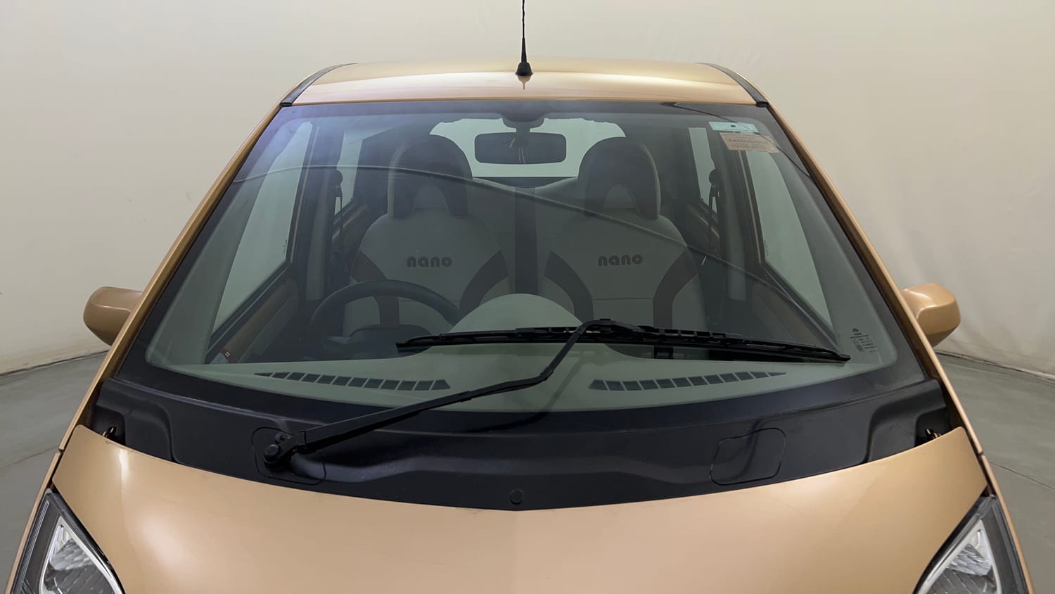 Used 2015 Tata Nano Twist XTA Petrol Automatic exterior FRONT WINDSHIELD VIEW