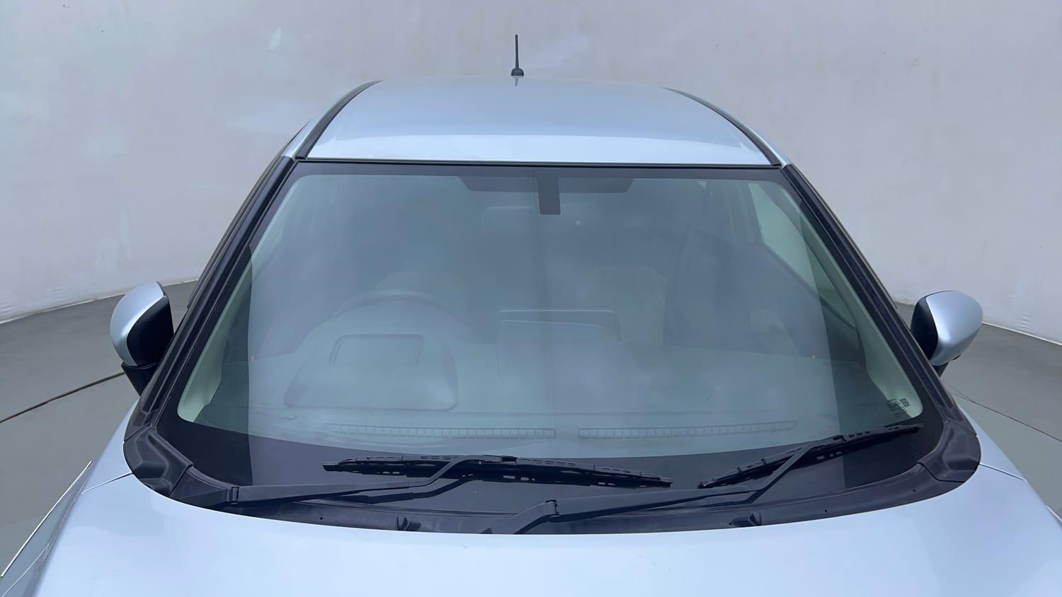 Used 2024 Toyota Glanza V Petrol Manual exterior FRONT WINDSHIELD VIEW