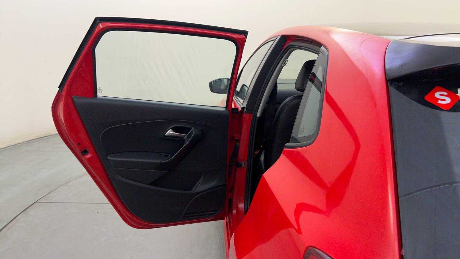 Used 2016 Volkswagen Polo GT TSI Petrol Automatic interior LEFT REAR DOOR OPEN VIEW