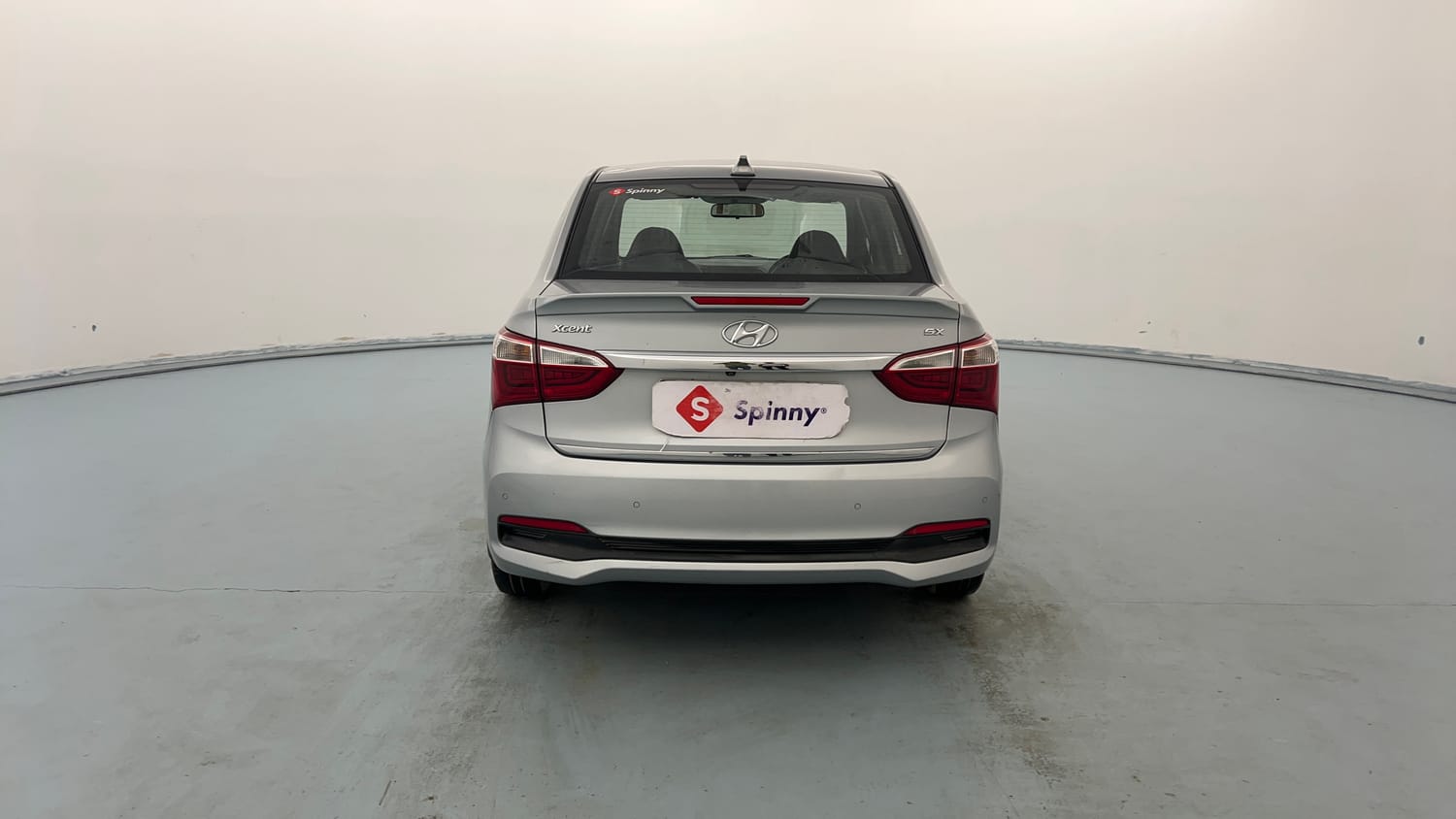 Used 2019 Hyundai Xcent SX Petrol Manual exterior BACK VIEW
