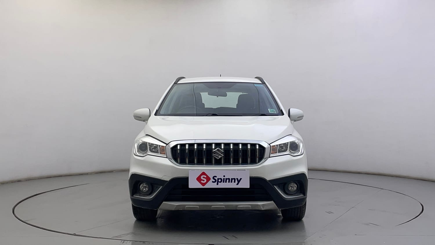 Used 2021 Maruti Suzuki S-Cross Zeta AT Petrol Automatic exterior FRONT VIEW