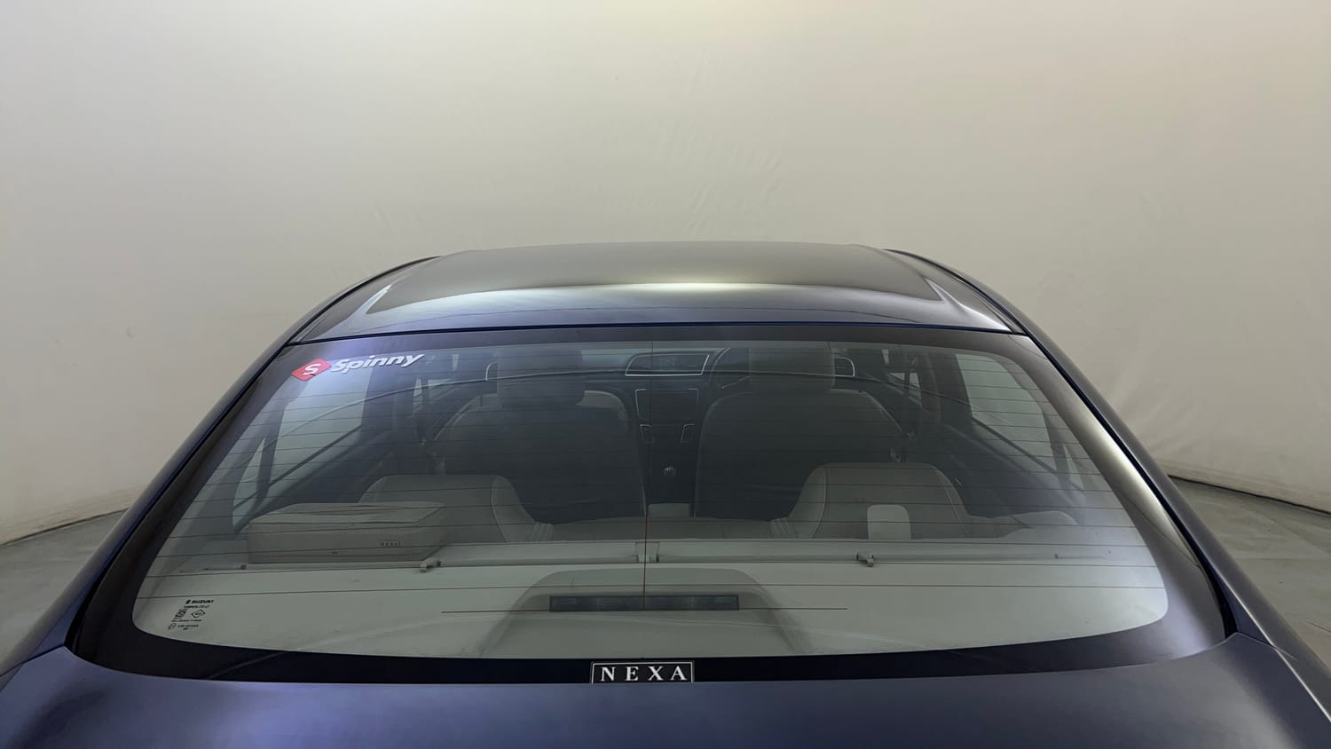 Used 2018 Maruti Suzuki Ciaz Zeta 1.4 MT Petrol Manual exterior BACK WINDSHIELD VIEW