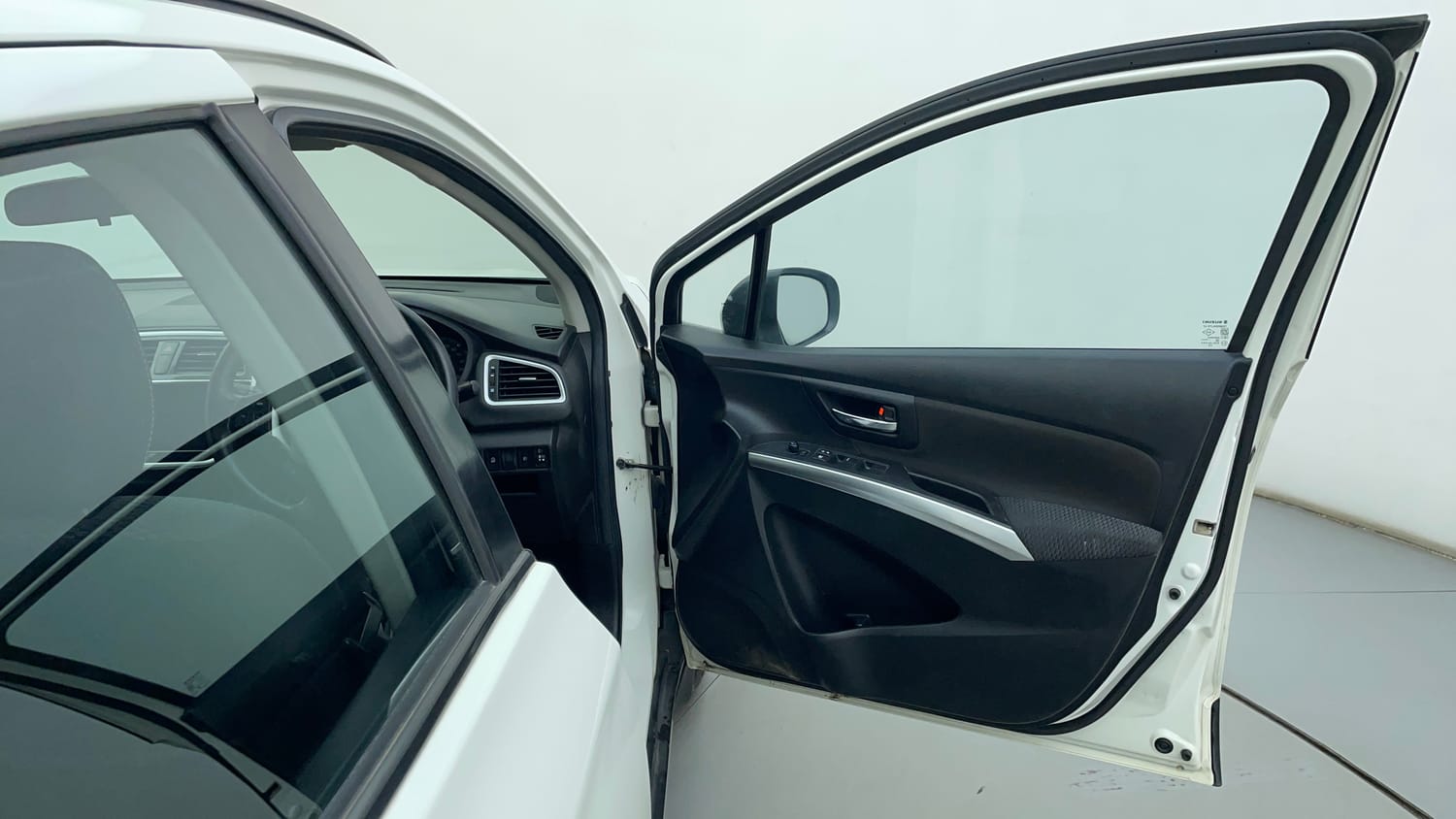 Used 2021 Maruti Suzuki S-Cross Zeta AT Petrol Automatic interior RIGHT FRONT DOOR OPEN VIEW