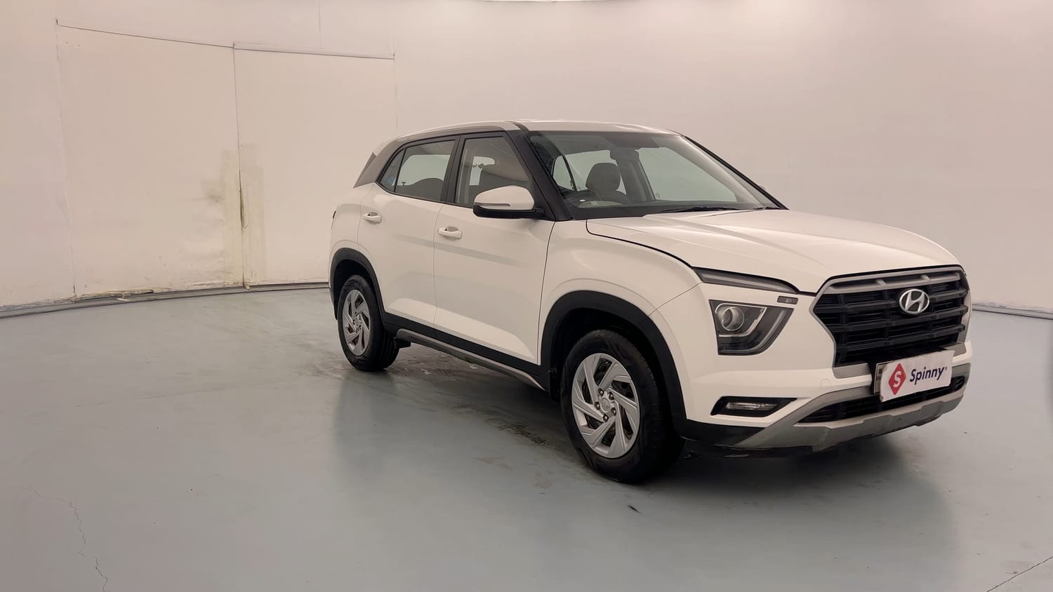 Used 2022 Hyundai Creta EX 1.5 Diesel Diesel Manual exterior RIGHT FRONT CORNER VIEW