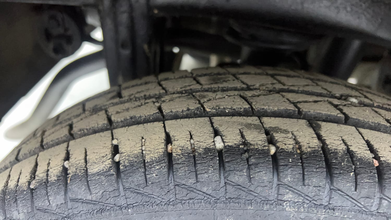 Used 2021 Maruti Suzuki Alto 800 LXi Petrol Manual tyres RIGHT REAR TYRE TREAD VIEW