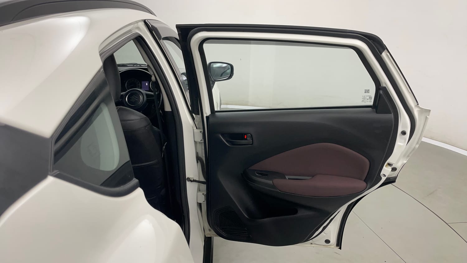 Used 2024 Maruti Suzuki Fronx Delta Plus 1.2L AGS Petrol Automatic interior RIGHT REAR DOOR OPEN VIEW