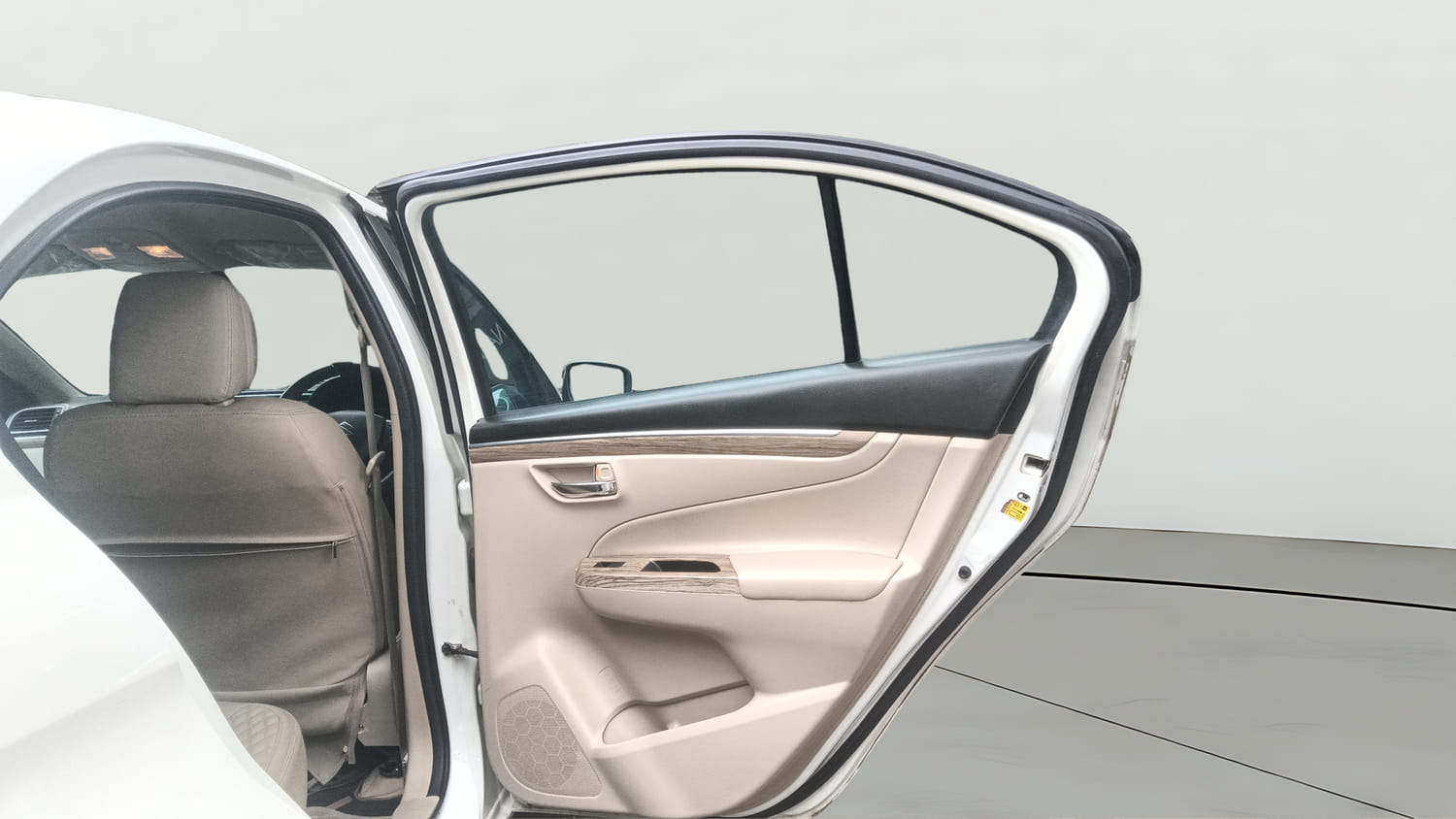 Used 2023 Maruti Suzuki Ciaz Zeta 1.5 Petrol Manual interior RIGHT REAR DOOR OPEN VIEW