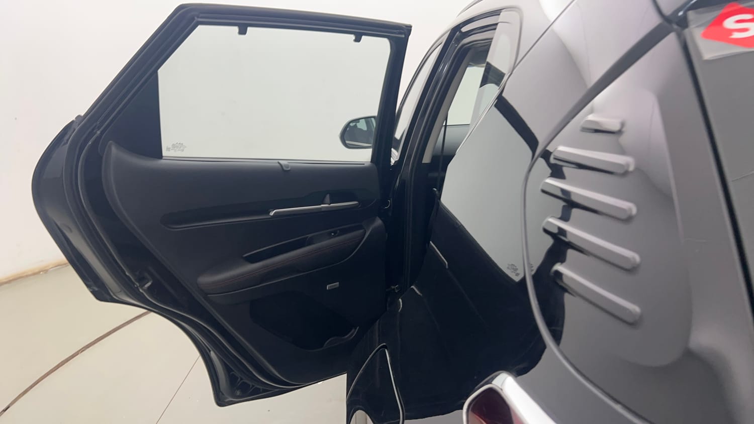 Used 2023 Kia Sonet GTX Plus 1.0 DCT Petrol Automatic interior LEFT REAR DOOR OPEN VIEW