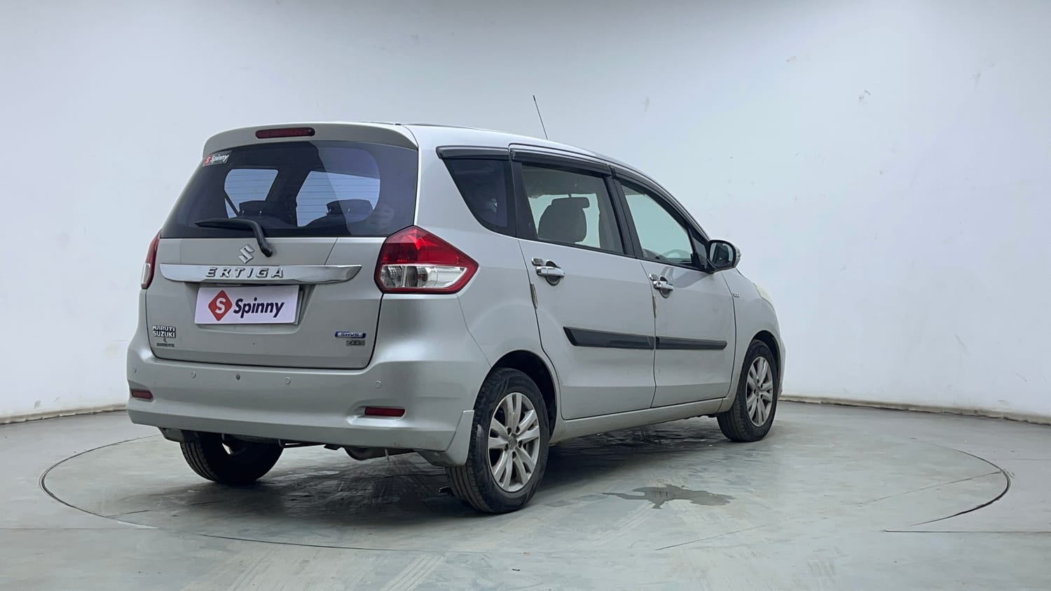 Used 2015 Maruti Suzuki Ertiga ZDI SHVS Diesel Manual exterior RIGHT REAR CORNER VIEW