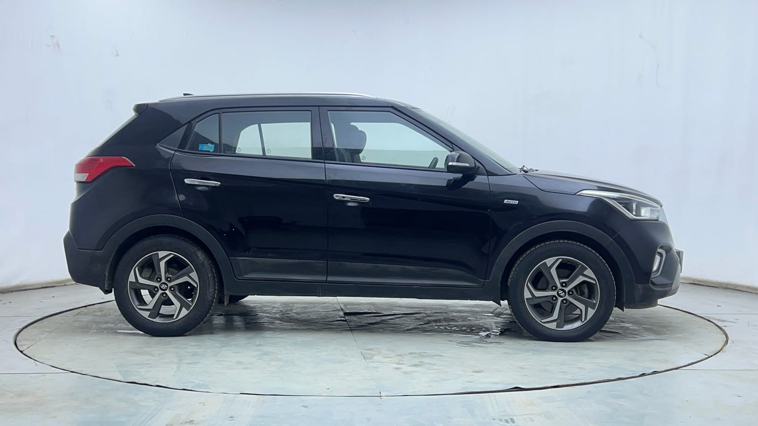 Used 2019 Hyundai Creta SX 1.6 AT Petrol Petrol Automatic exterior RIGHT SIDE VIEW