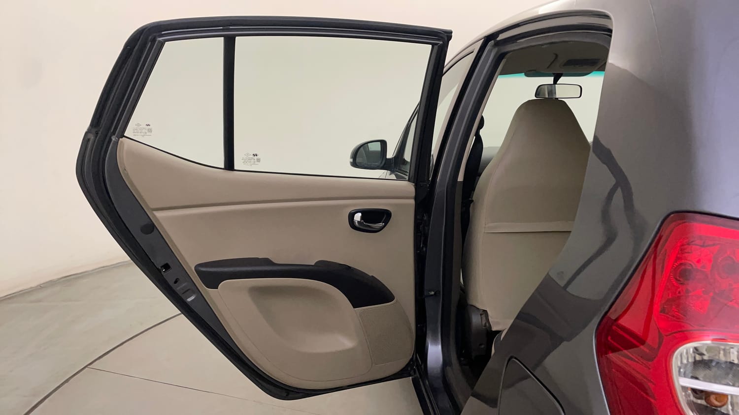 Used 2012 Hyundai i10 Sportz 1.2 AT Kappa2 Petrol Automatic interior LEFT REAR DOOR OPEN VIEW