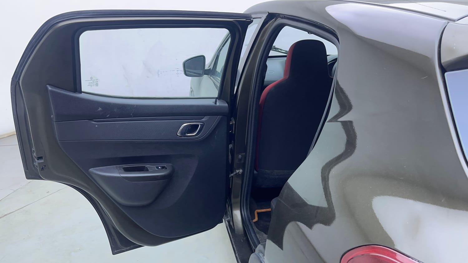 Used 2020 Renault Kwid RXT 1.0 AMT Opt Petrol Automatic interior LEFT REAR DOOR OPEN VIEW