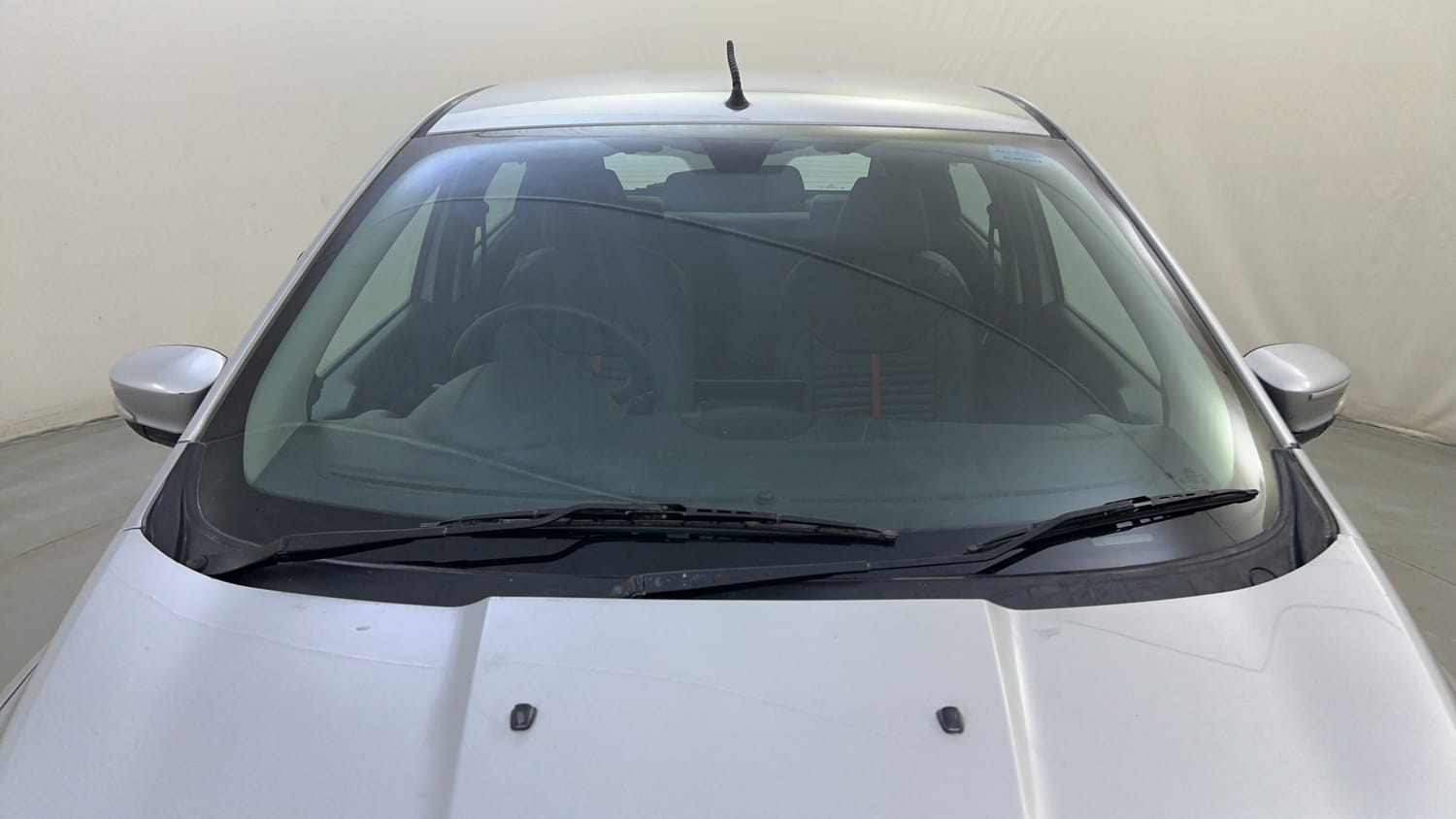 Used 2019 Ford Figo Titanium 1.2 Ti-VCT MT Petrol Manual exterior FRONT WINDSHIELD VIEW