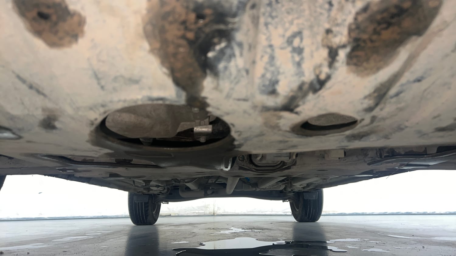 Used 2022 Hyundai Creta EX 1.5 Diesel Diesel Manual extra FRONT LEFT UNDERBODY VIEW