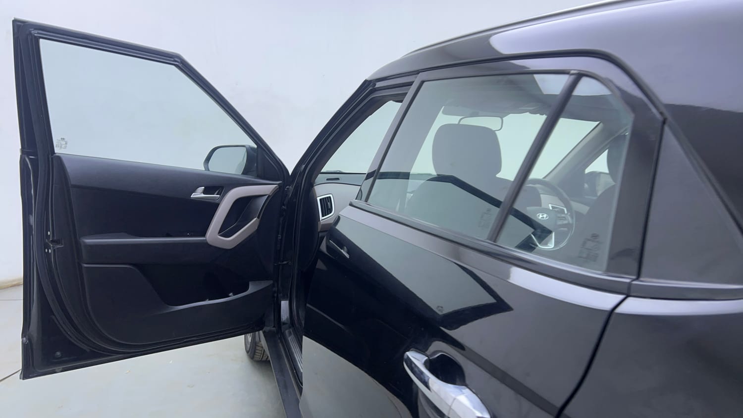 Used 2019 Hyundai Creta SX 1.6 AT Petrol Petrol Automatic interior LEFT FRONT DOOR OPEN VIEW