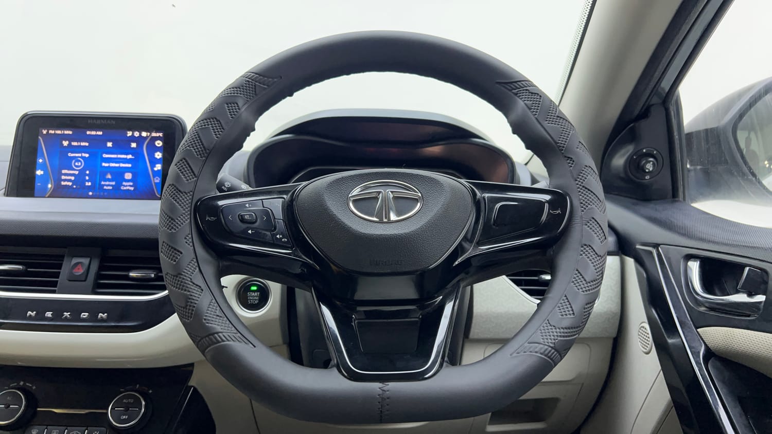 Used 2023 Tata Nexon XZA Plus Petrol Automatic interior STEERING VIEW