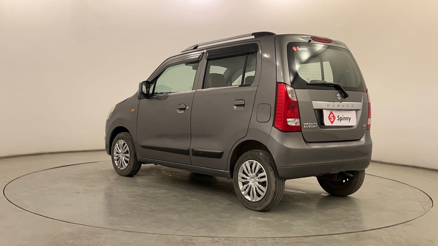 Used 2018 Maruti Suzuki Wagon R 1.0 VXI AMT Petrol Automatic exterior LEFT REAR CORNER VIEW