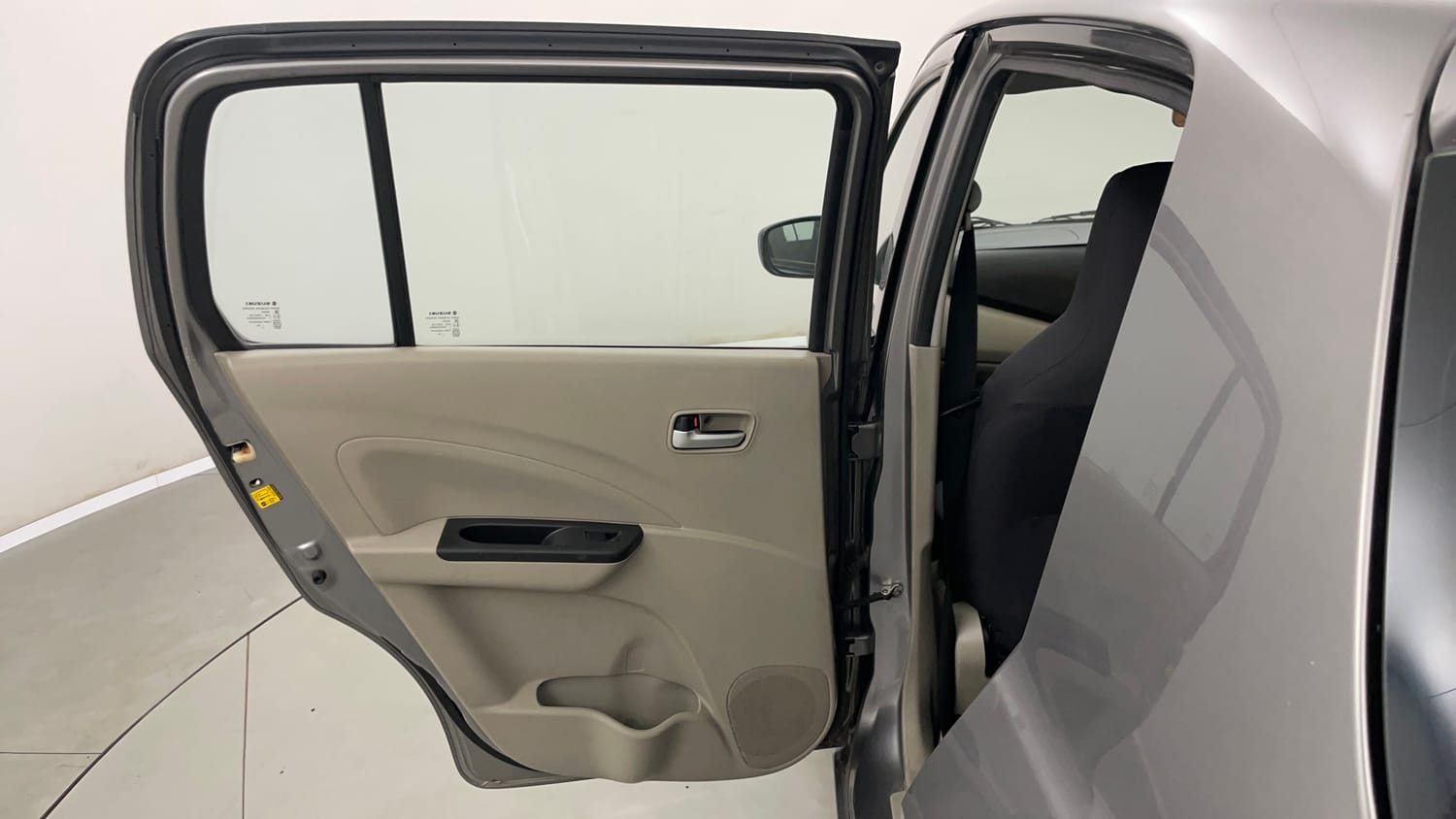 Used 2016 Maruti Suzuki Celerio VXi AMT Petrol Automatic interior LEFT REAR DOOR OPEN VIEW