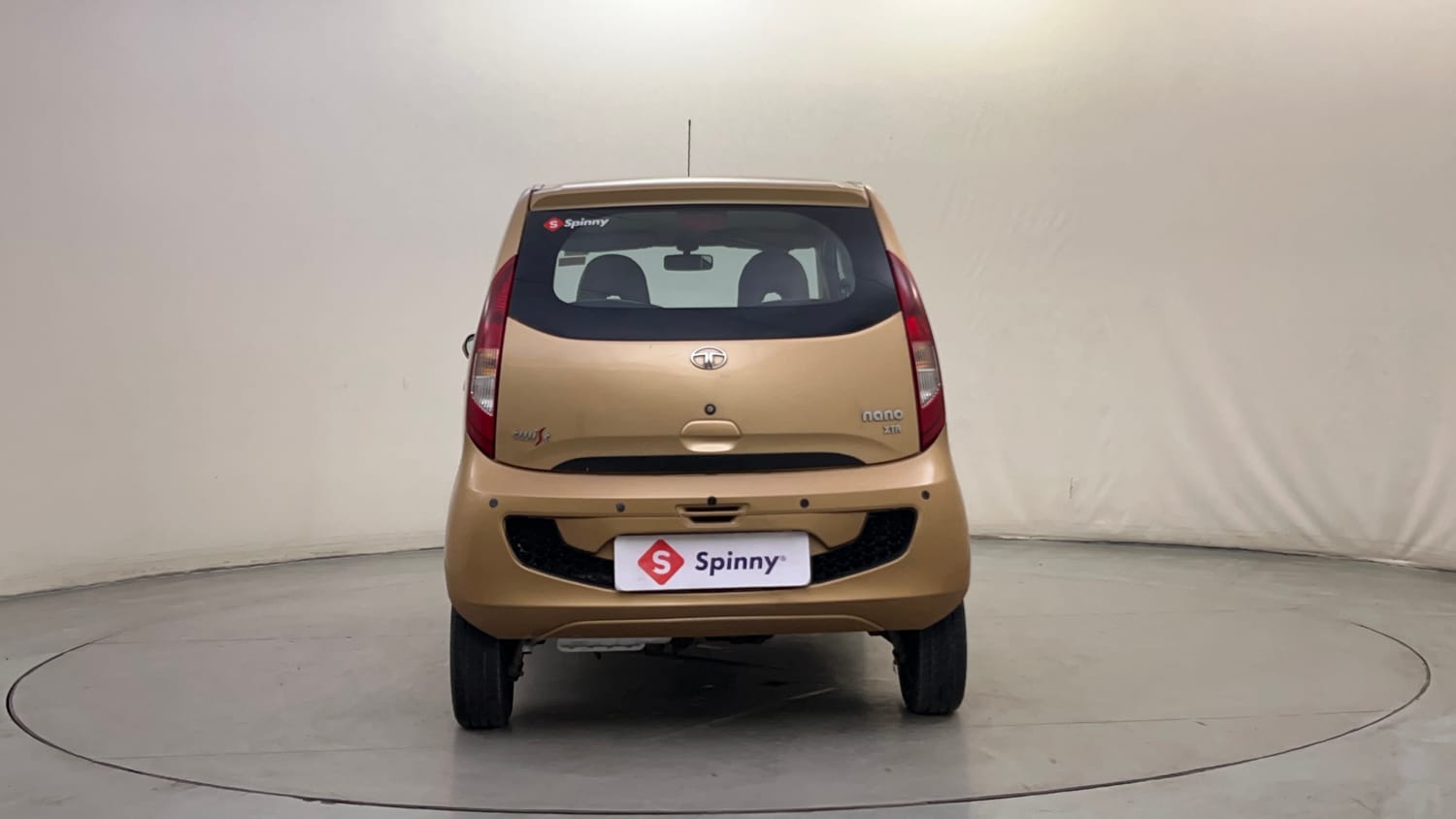Used 2015 Tata Nano Twist XTA Petrol Automatic exterior BACK VIEW